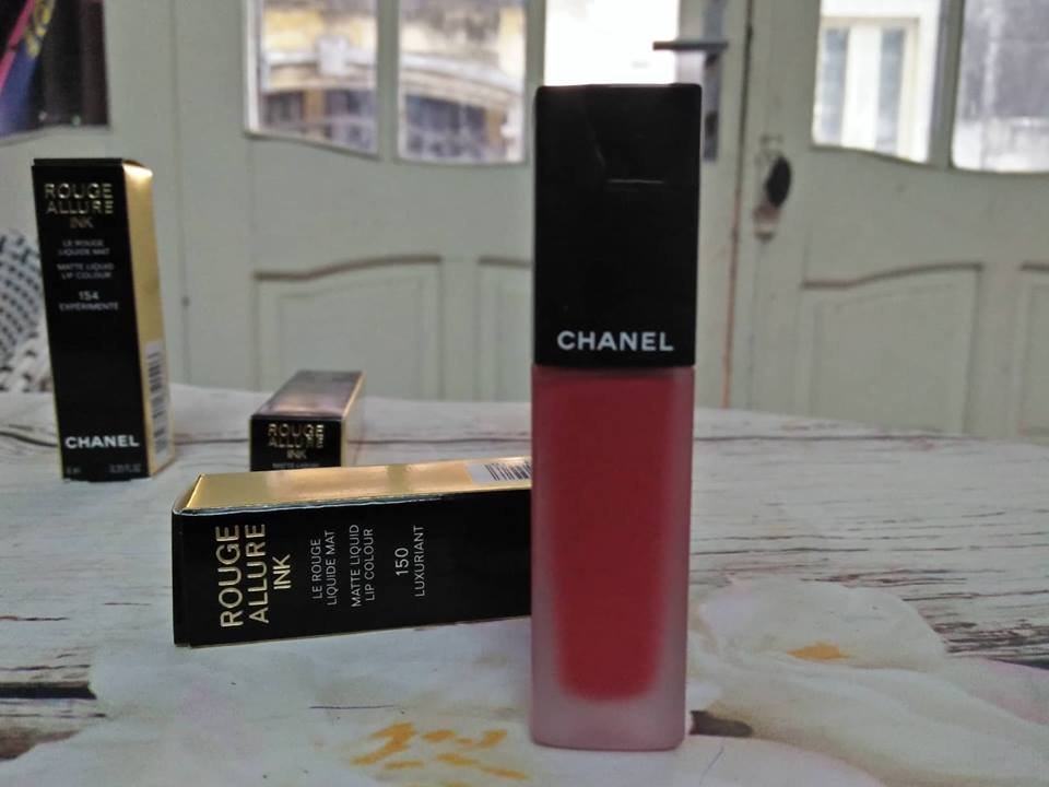 Son Chanel 150 Luxuriant Hồng Đỏ  Son Kem Lì Chanel Đẹp Nhất