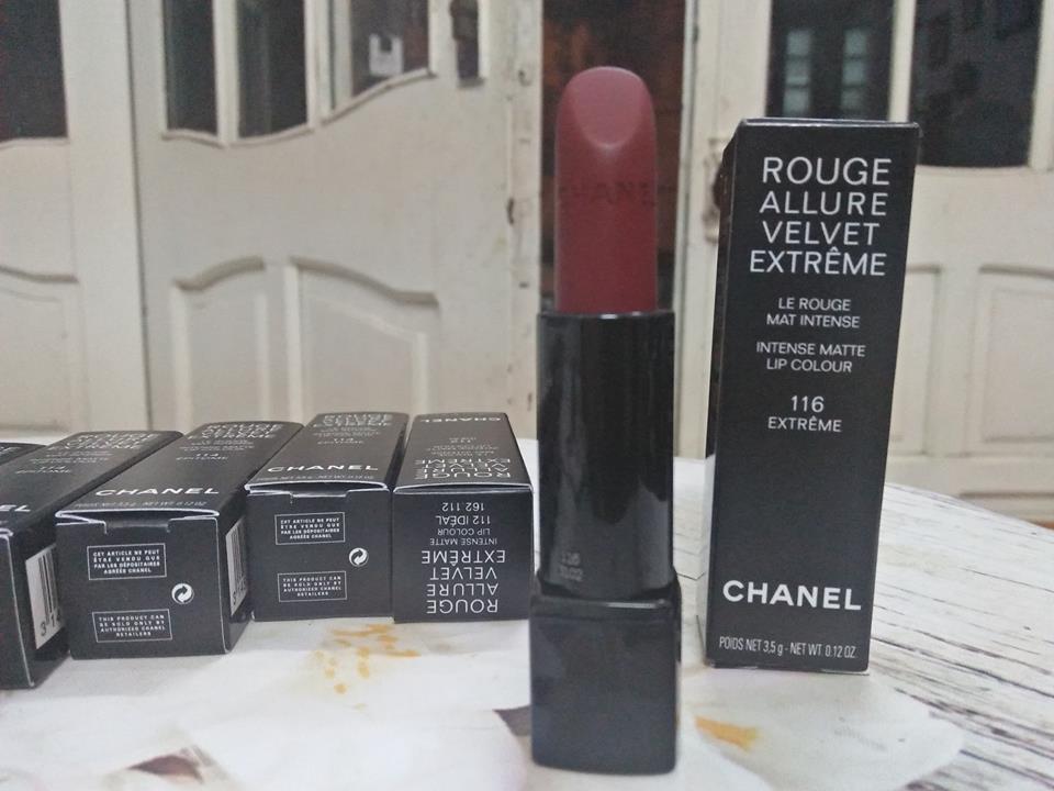 Son Chanel Rouge Allure Velvet N2 Raspberry Red Limited Edition
